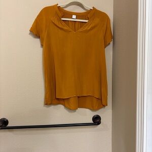 Old Navy Women's Mustard Blouse
